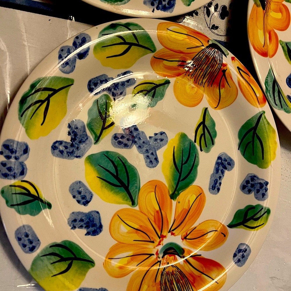 Set of 2 Royal Norfolk 10 inch plates